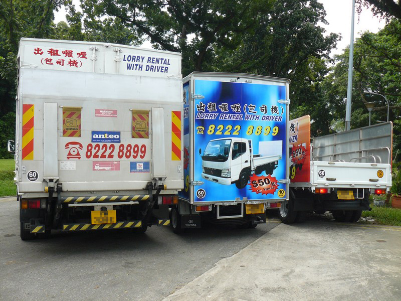 truck rental singapore details information